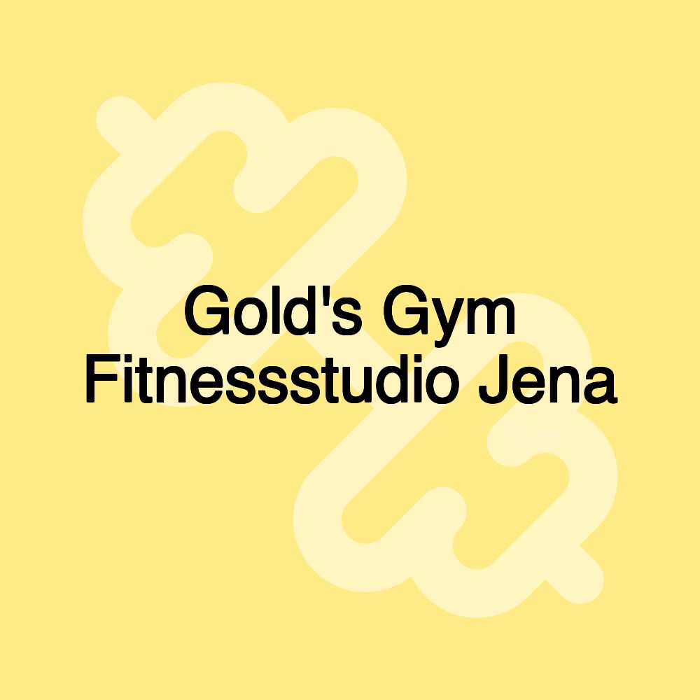 Gold's Gym Fitnessstudio Jena