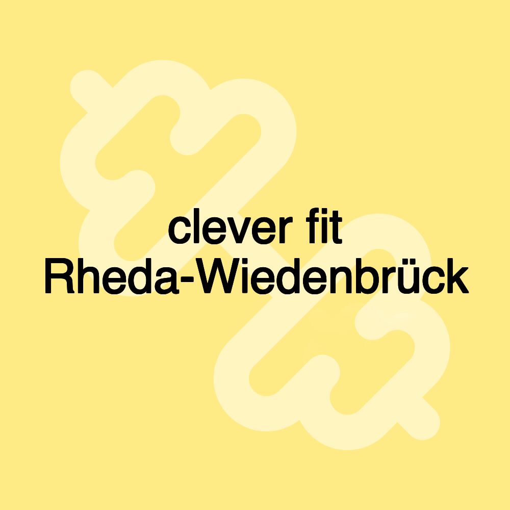 clever fit Rheda-Wiedenbrück