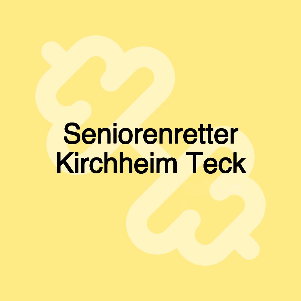 Seniorenretter Kirchheim Teck