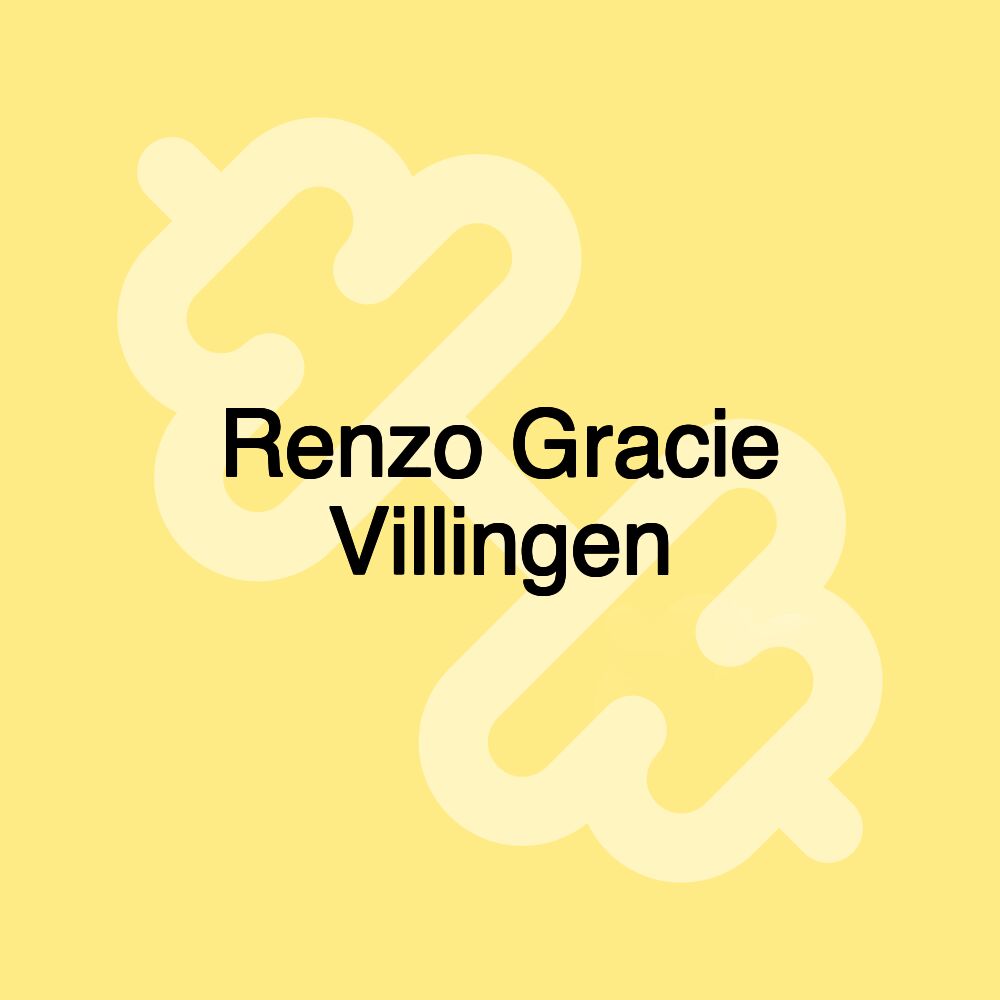 Renzo Gracie Villingen Renzo Gracie Villingen