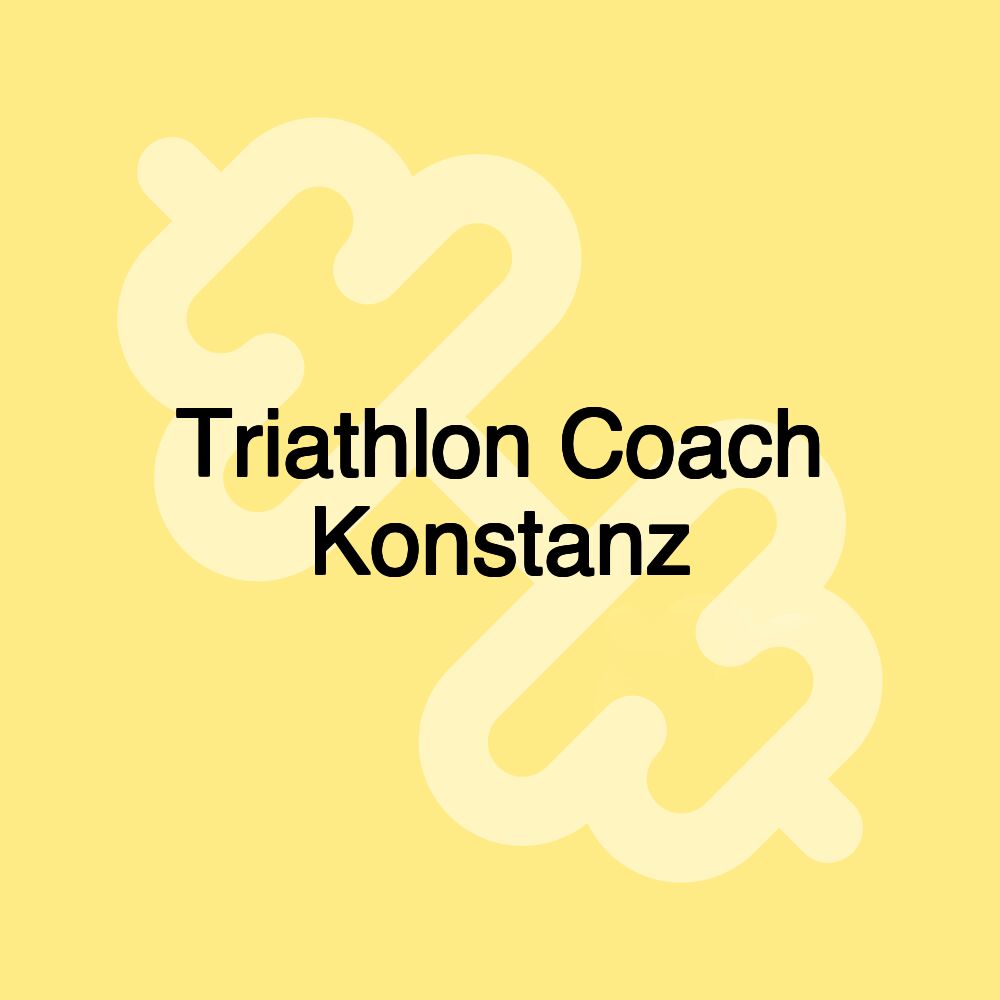 Triathlon Coach Konstanz