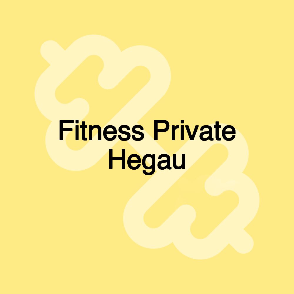Fitness Private Hegau