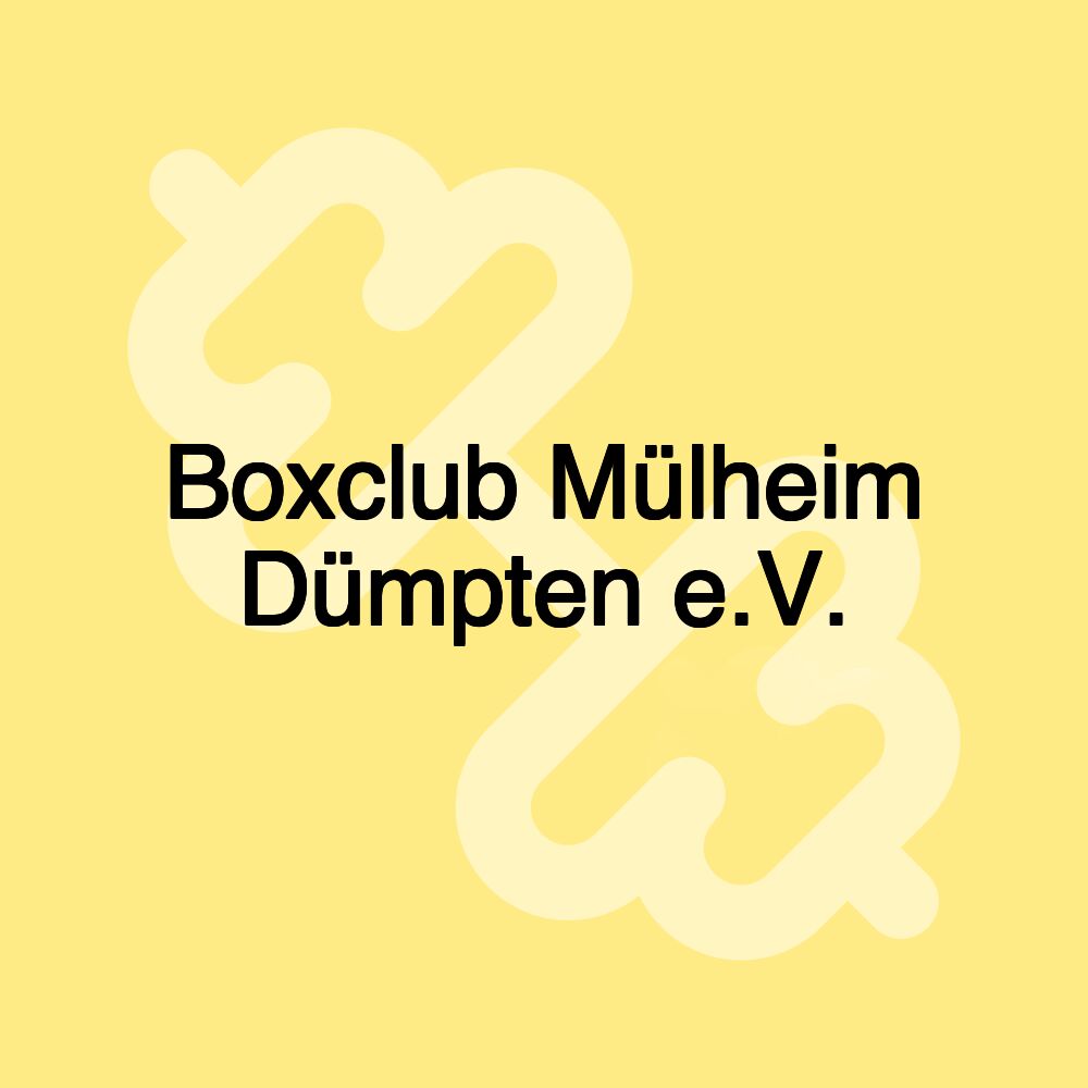 Boxclub Mülheim Dümpten e.V.