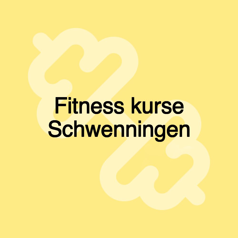 Fitness kurse Schwenningen