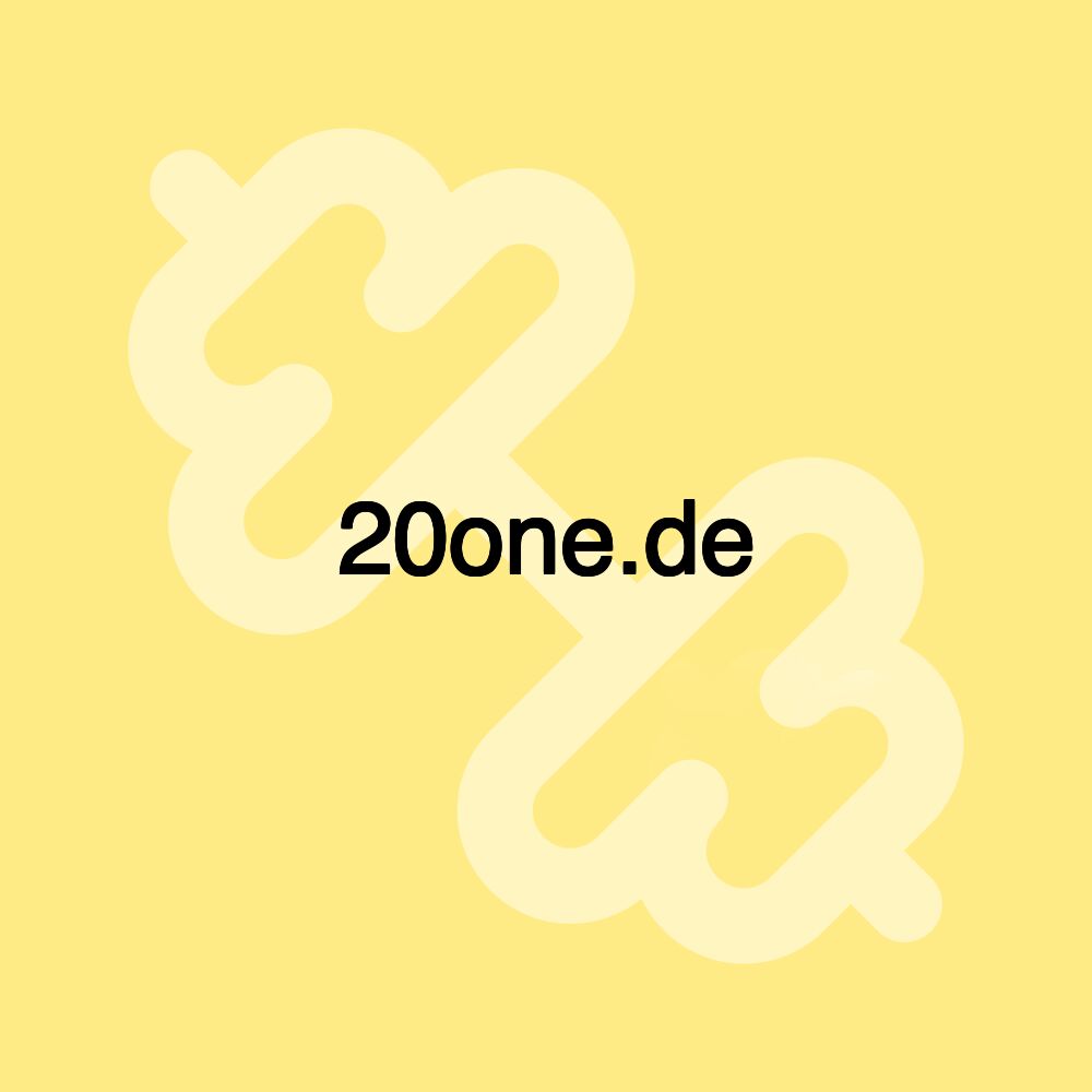 20one.de 20one.de