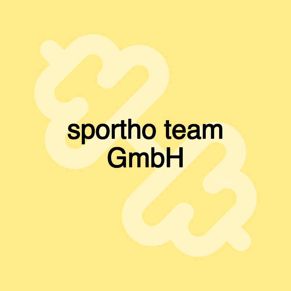 sportho team GmbH