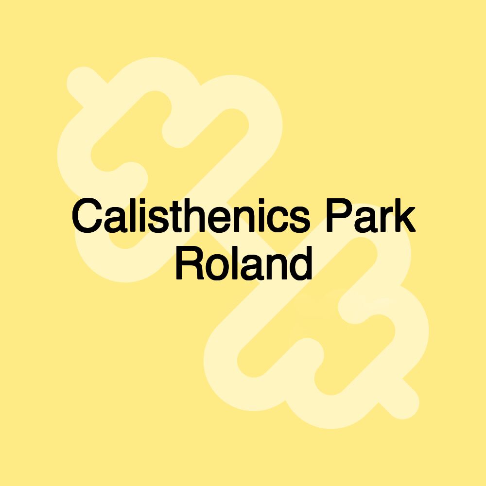 Calisthenics Park Roland