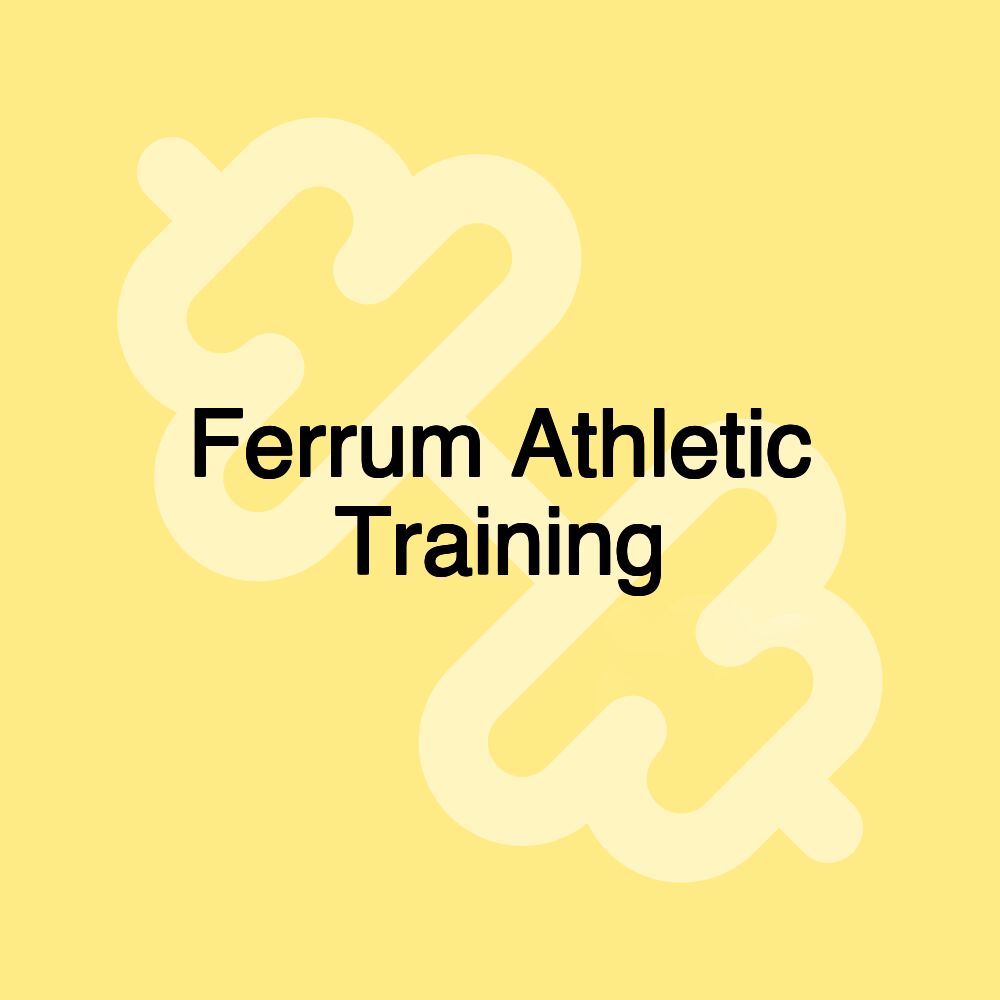 Ferrum Athletic Training