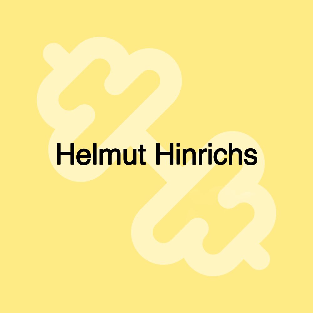 Helmut Hinrichs