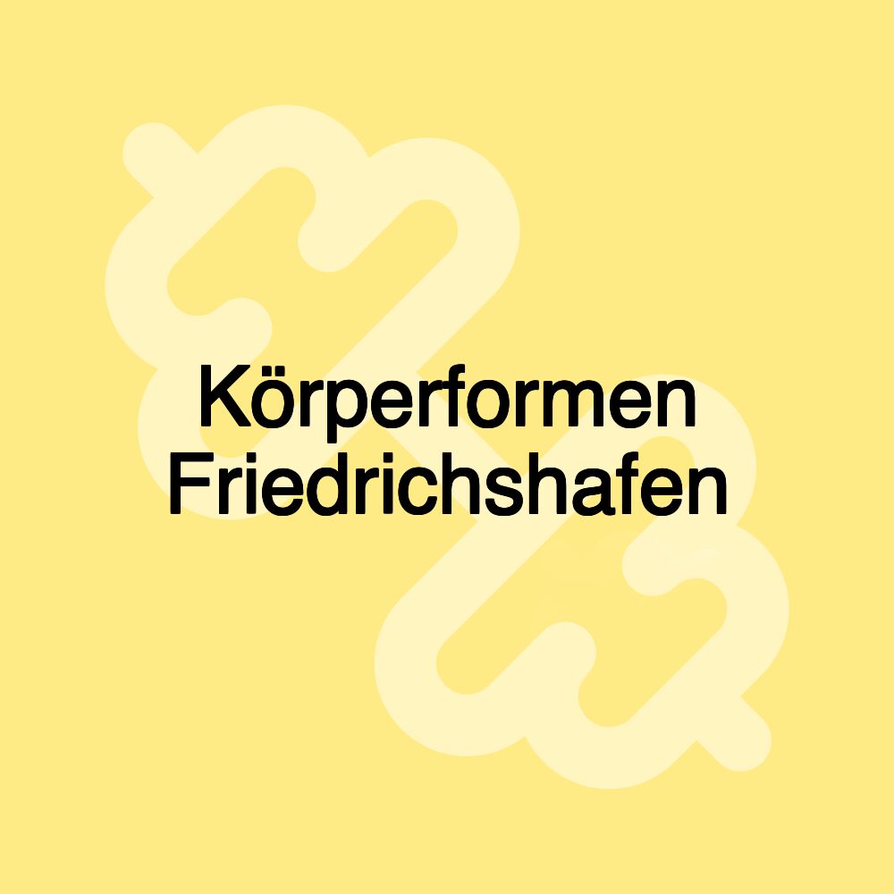 Körperformen Friedrichshafen