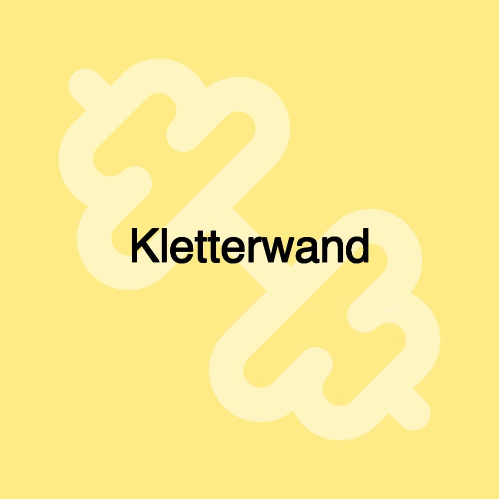 Kletterwand Kletterwand