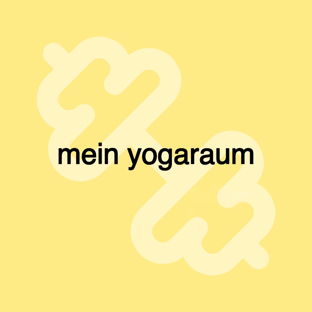 mein yogaraum