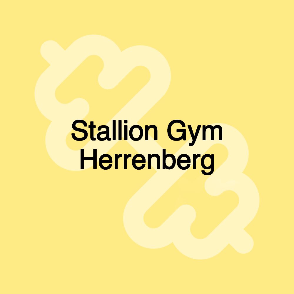 Stallion Gym Herrenberg Stallion Gym Herrenberg