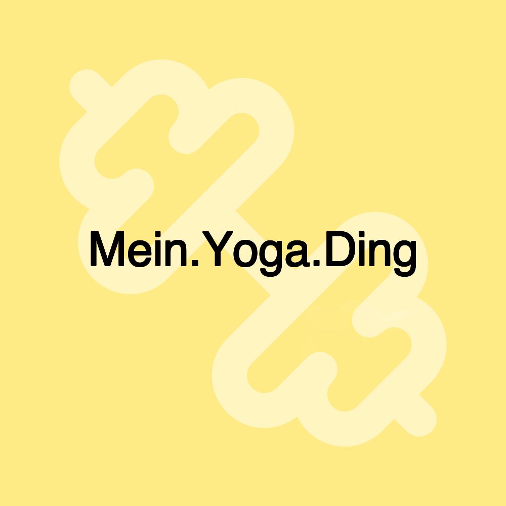 Mein.Yoga.Ding
