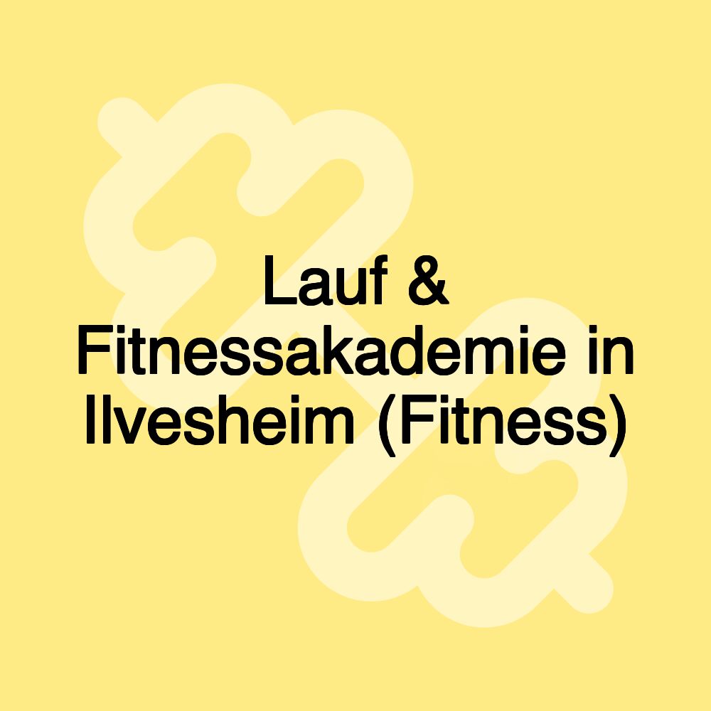 Lauf & Fitnessakademie in Ilvesheim (Fitness)