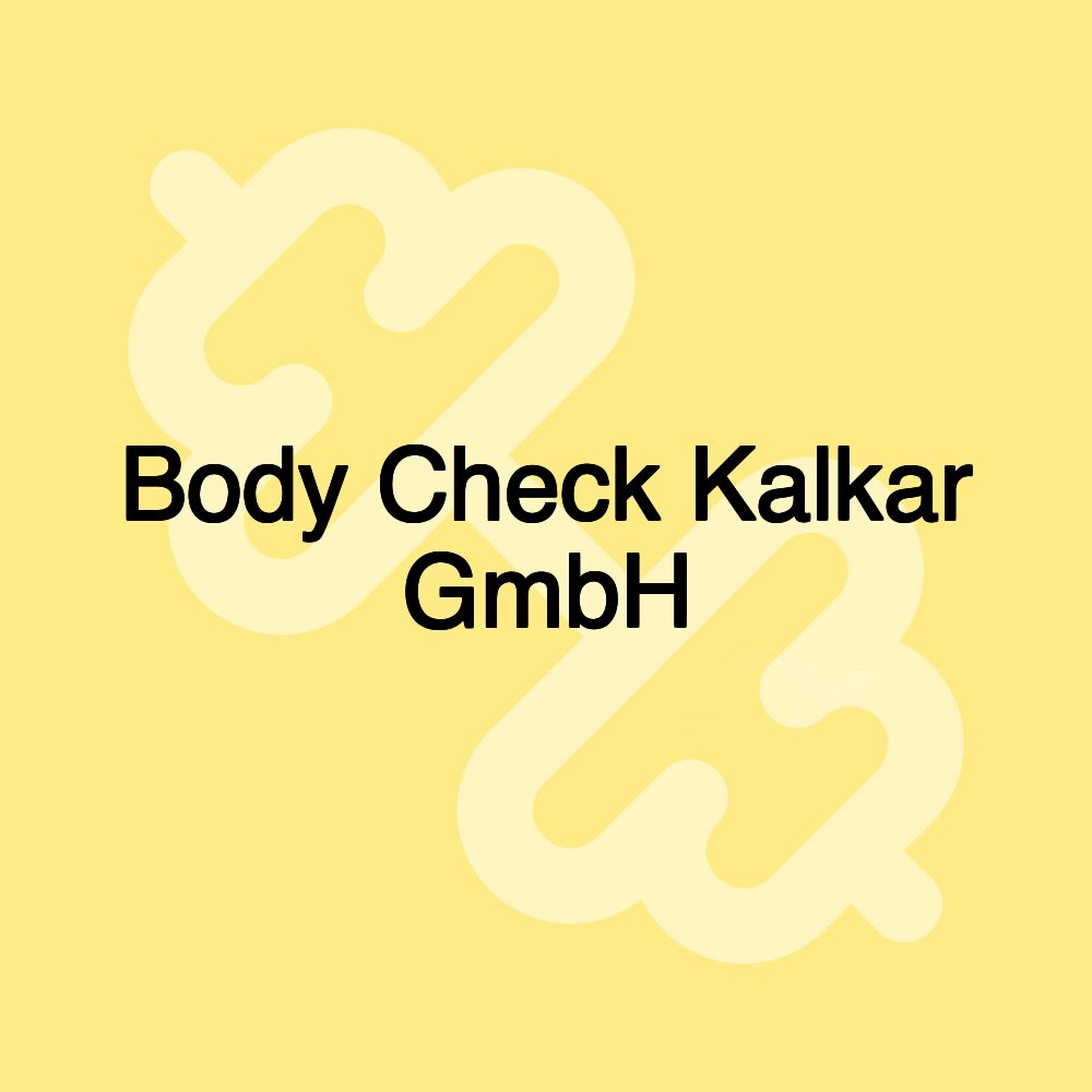 Body Check Kalkar GmbH