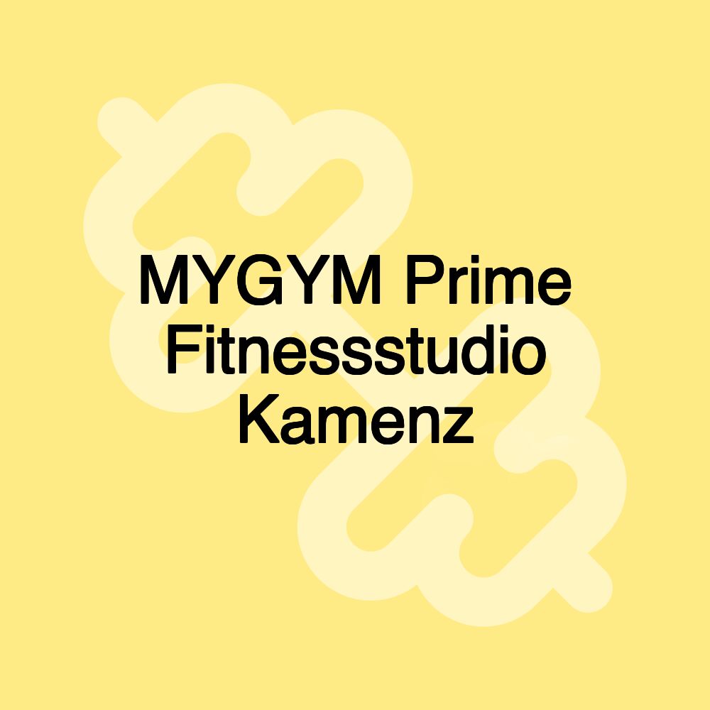 MYGYM Prime Fitnessstudio Kamenz