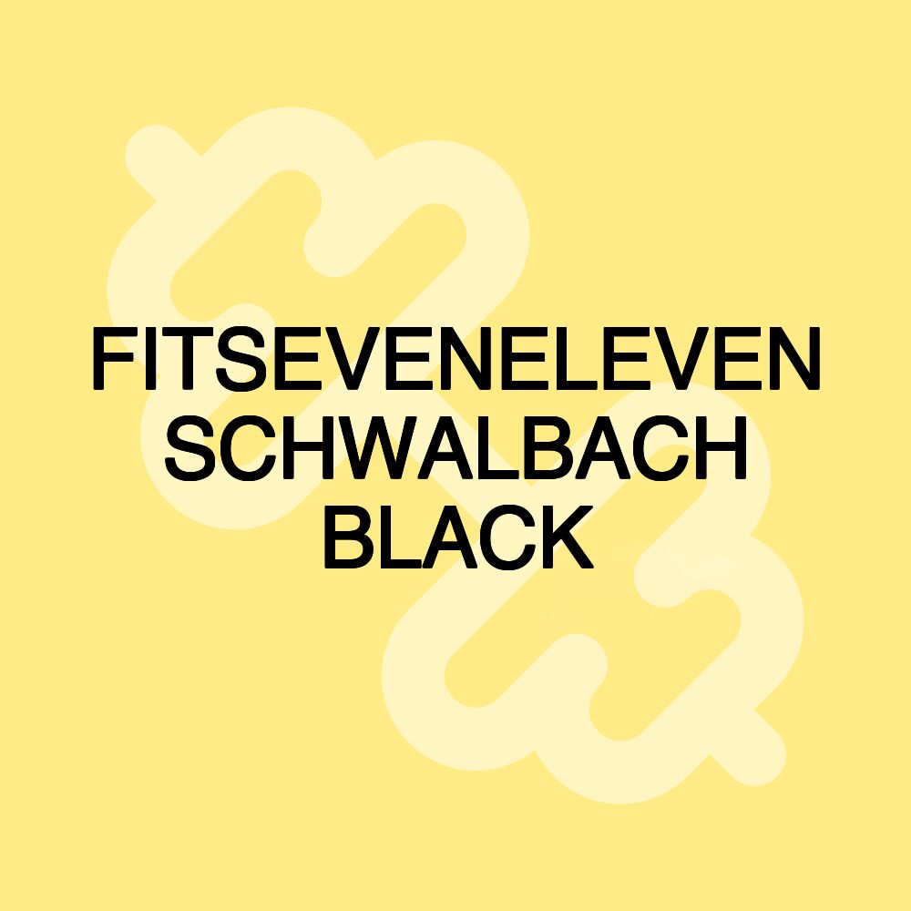 FITSEVENELEVEN SCHWALBACH BLACK
