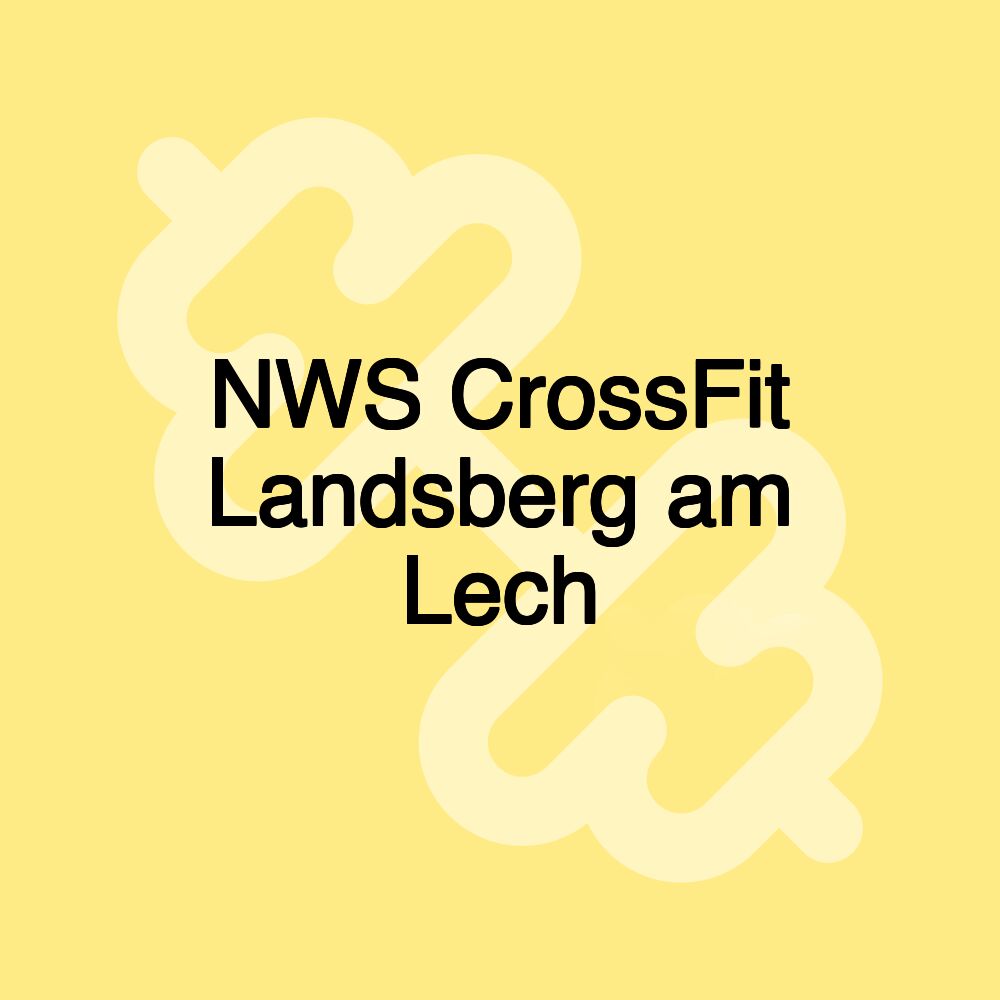 NWS CrossFit Landsberg am Lech NWS CrossFit Landsberg am Lech