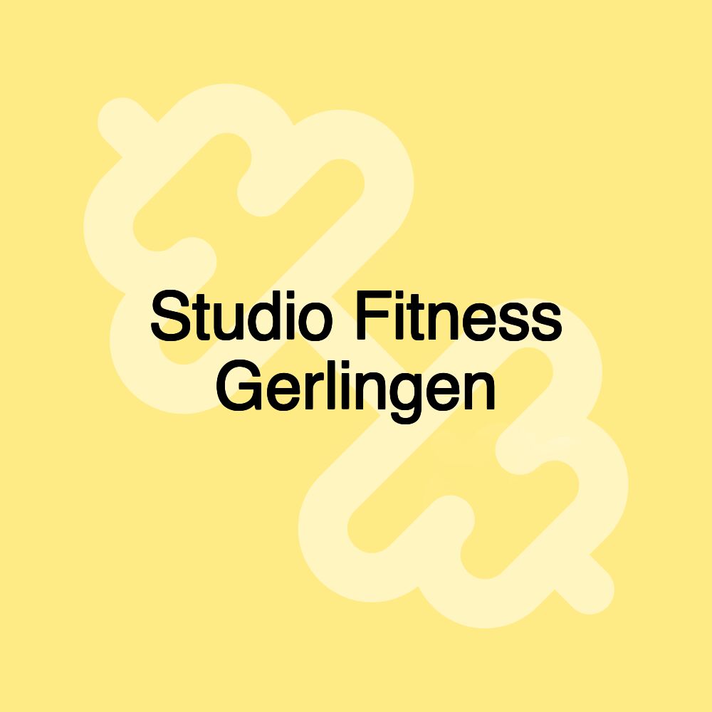 Studio Fitness Gerlingen