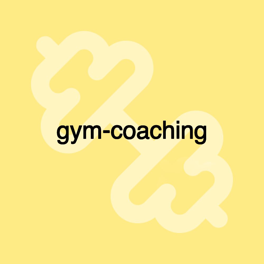 gym-coaching