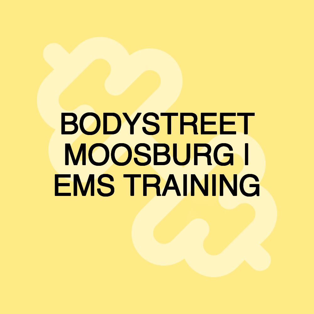 BODYSTREET MOOSBURG | EMS TRAINING