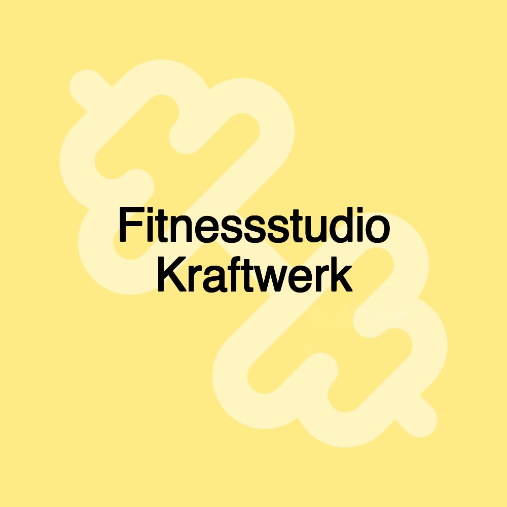 Fitnessstudio Kraftwerk Fitnessstudio Kraftwerk