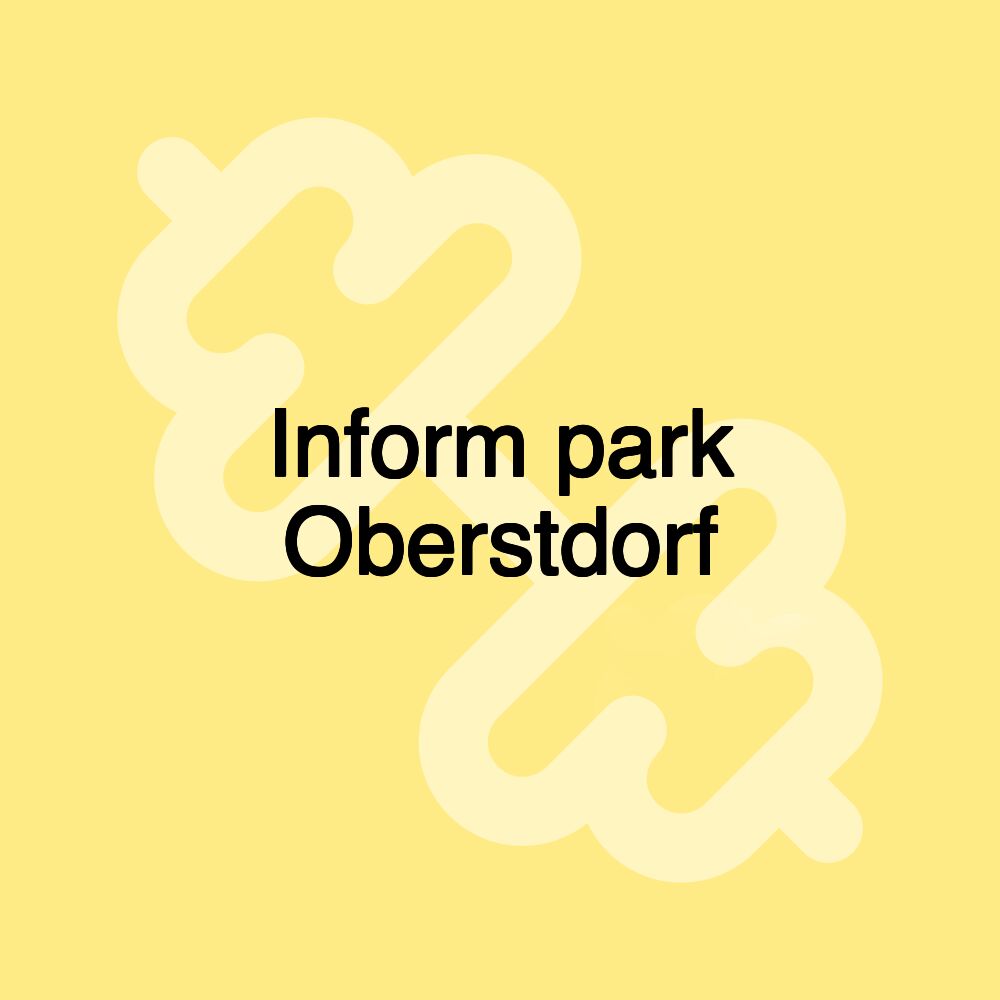 Inform park Oberstdorf