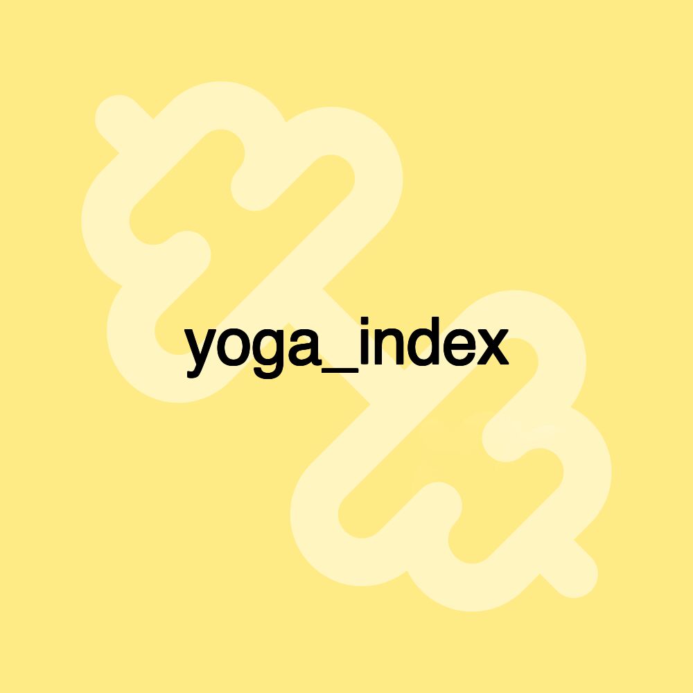 yoga_index