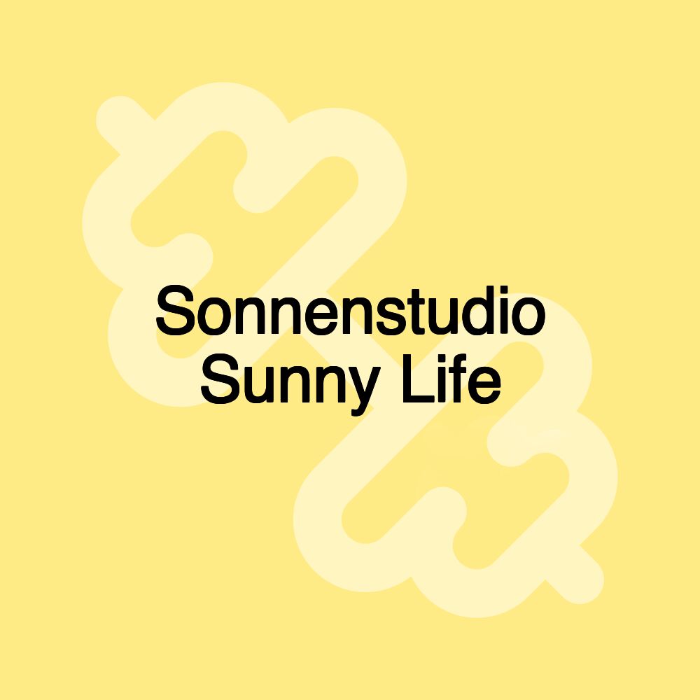 Sonnenstudio Sunny Life