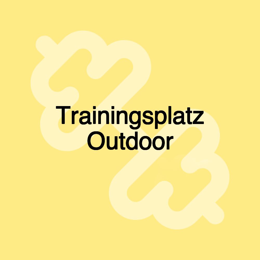 Trainingsplatz Outdoor