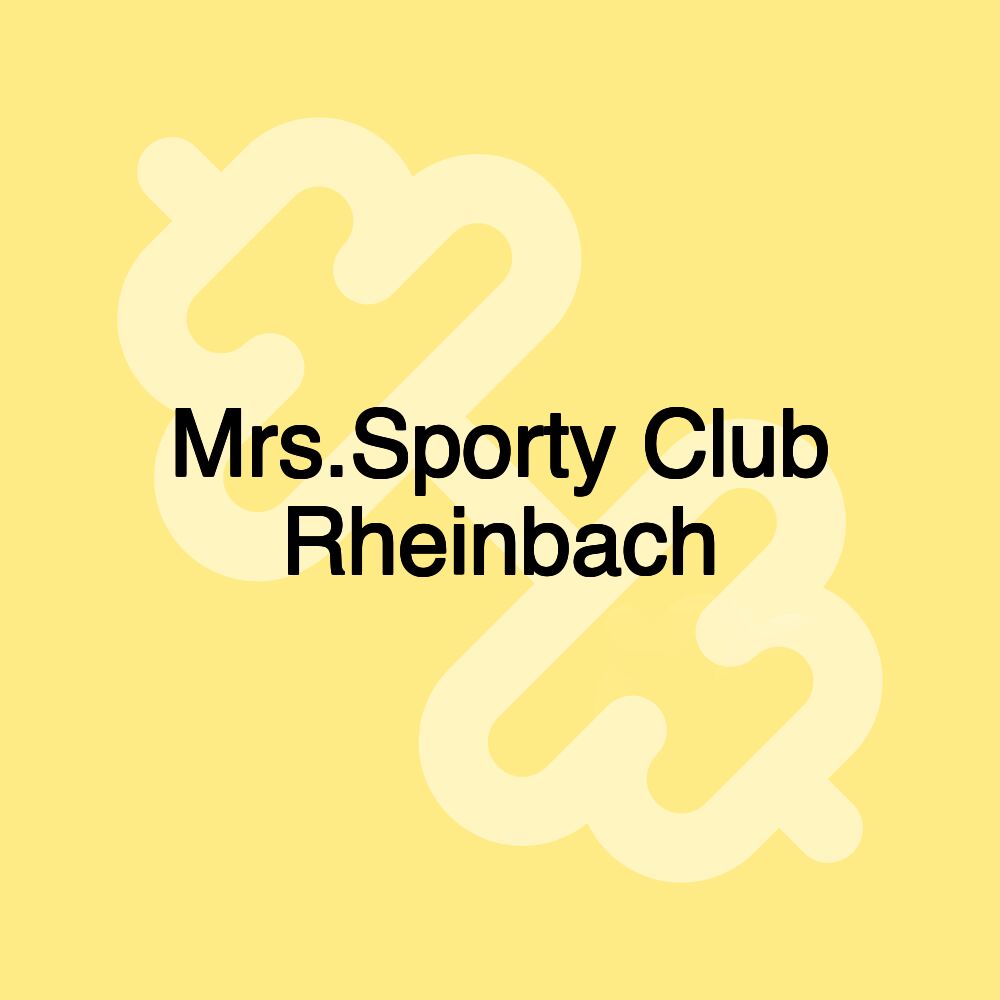 Mrs.Sporty Club Rheinbach
