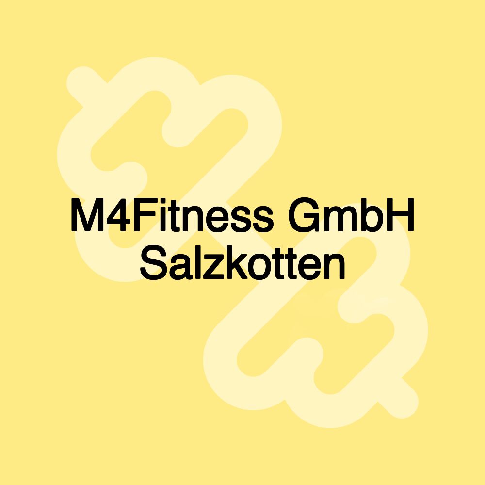 M4Fitness GmbH Salzkotten M4Fitness GmbH Salzkotten