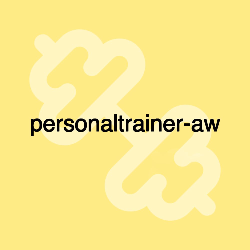 personaltrainer-aw