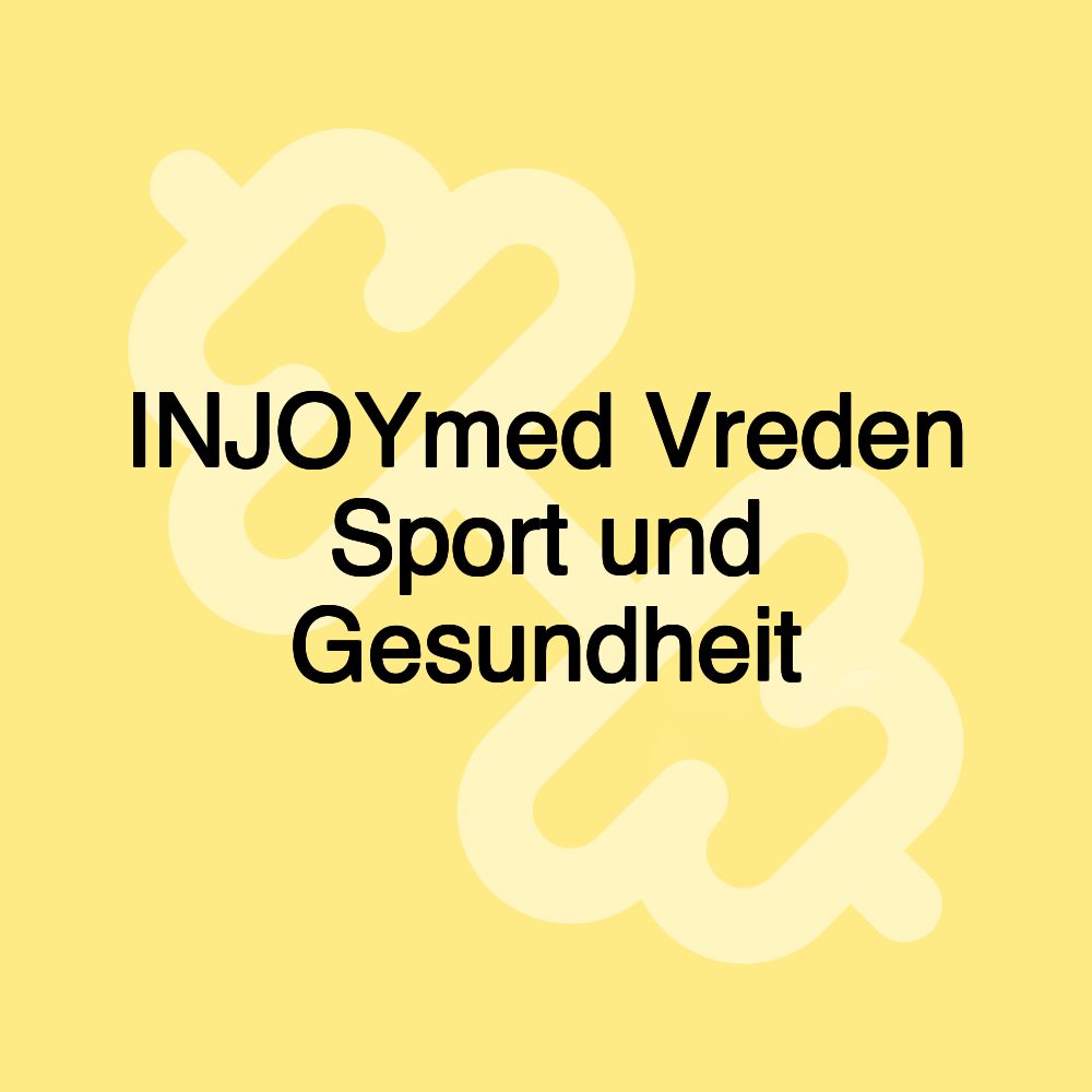 INJOYmed Vreden Sport und Gesundheit