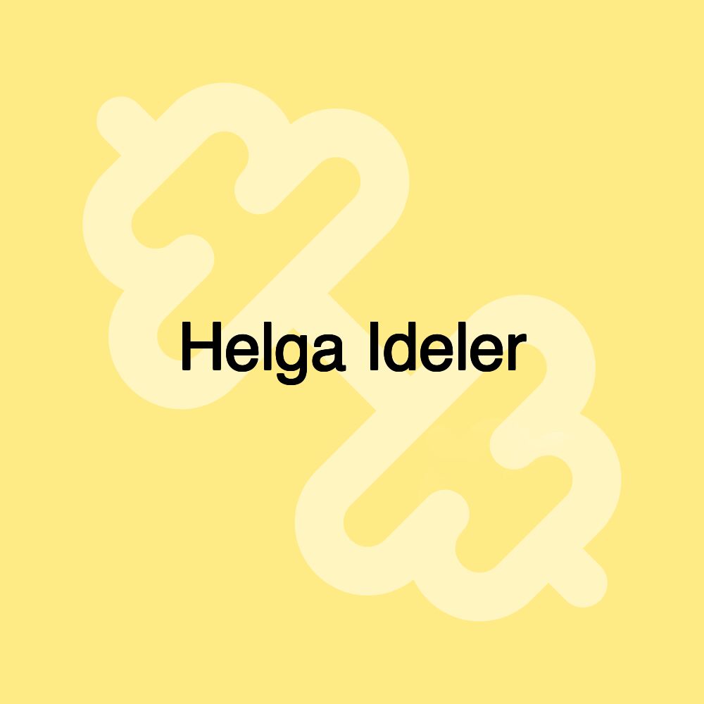 Helga Ideler