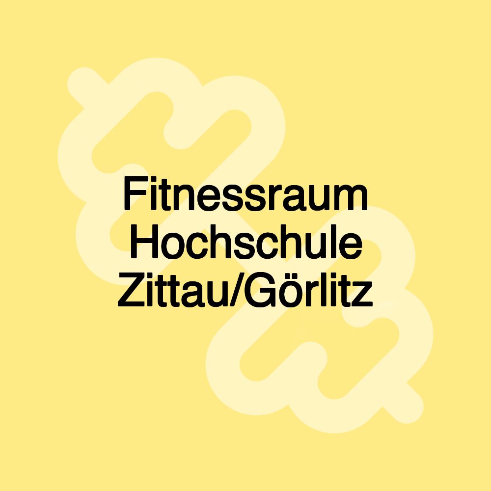 Fitnessraum Hochschule Zittau/Görlitz