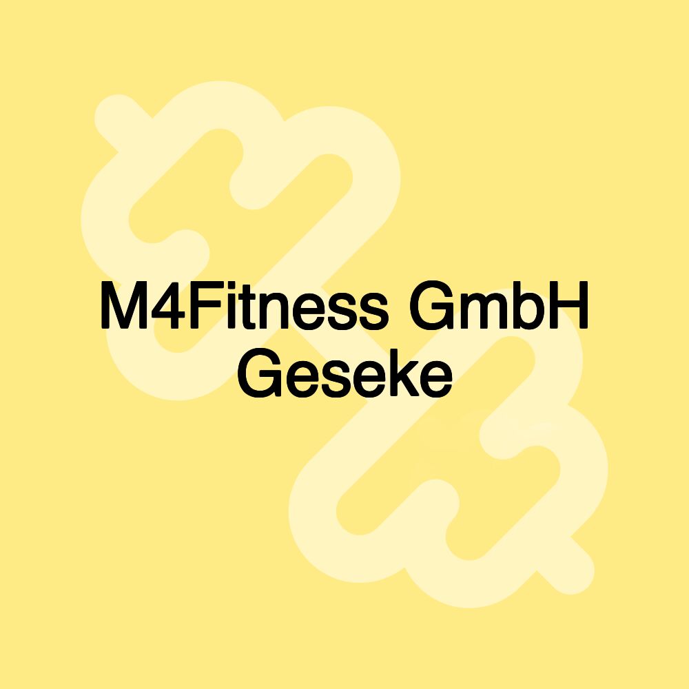 M4Fitness GmbH Geseke M4Fitness GmbH Geseke