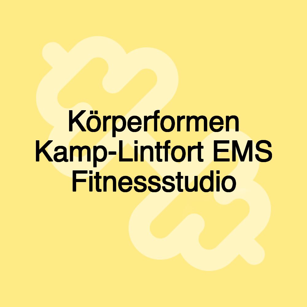 Körperformen Kamp-Lintfort EMS Fitnessstudio