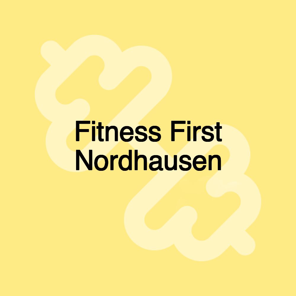 Fitness First Nordhausen