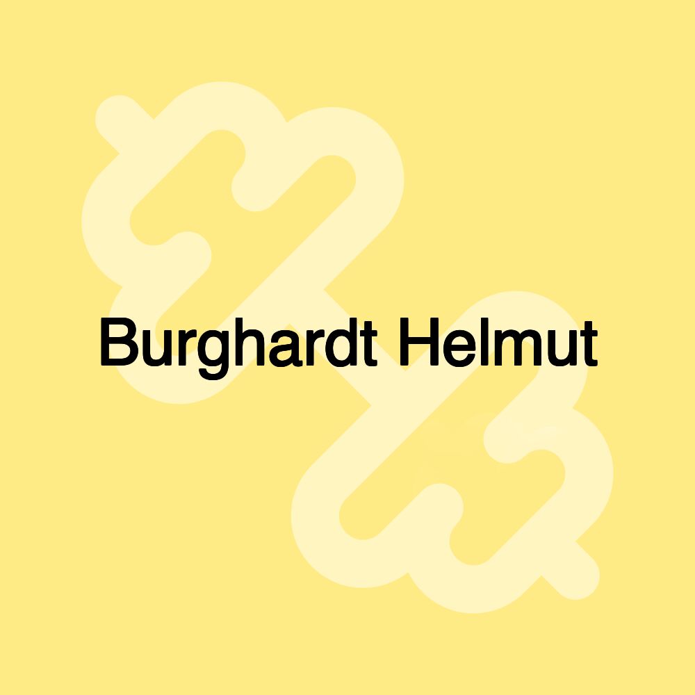 Burghardt Helmut