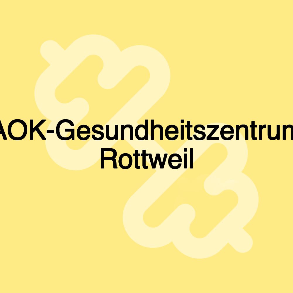 AOK-Gesundheitszentrum Rottweil