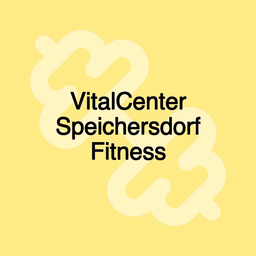VitalCenter Speichersdorf Fitness