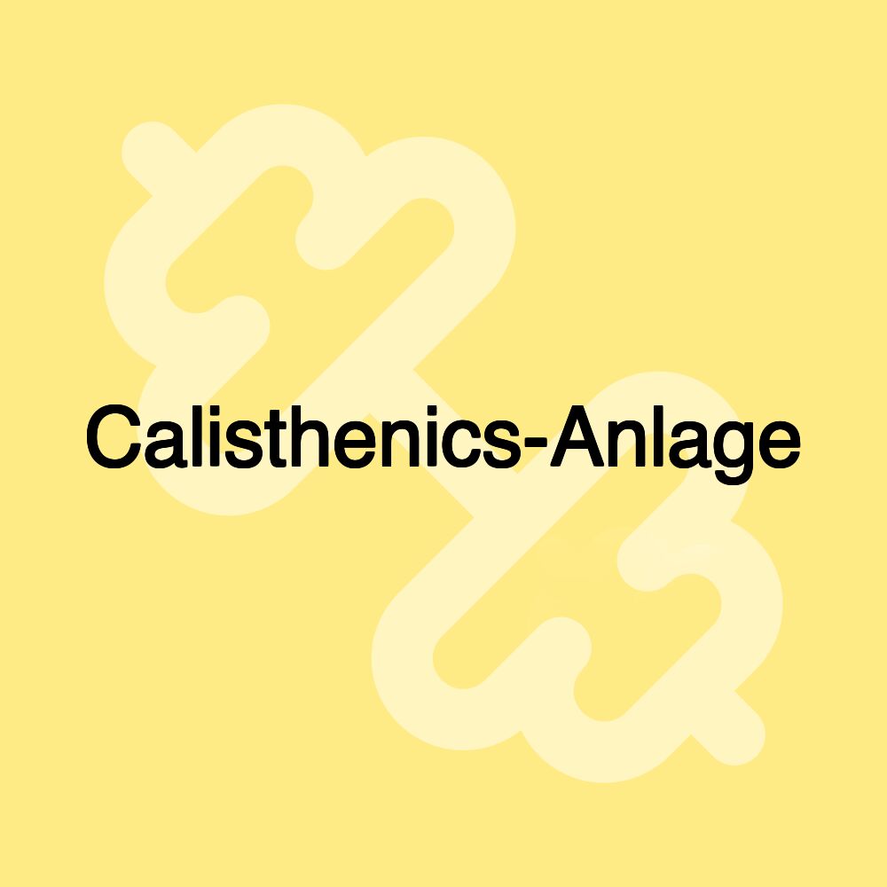 Calisthenics-Anlage