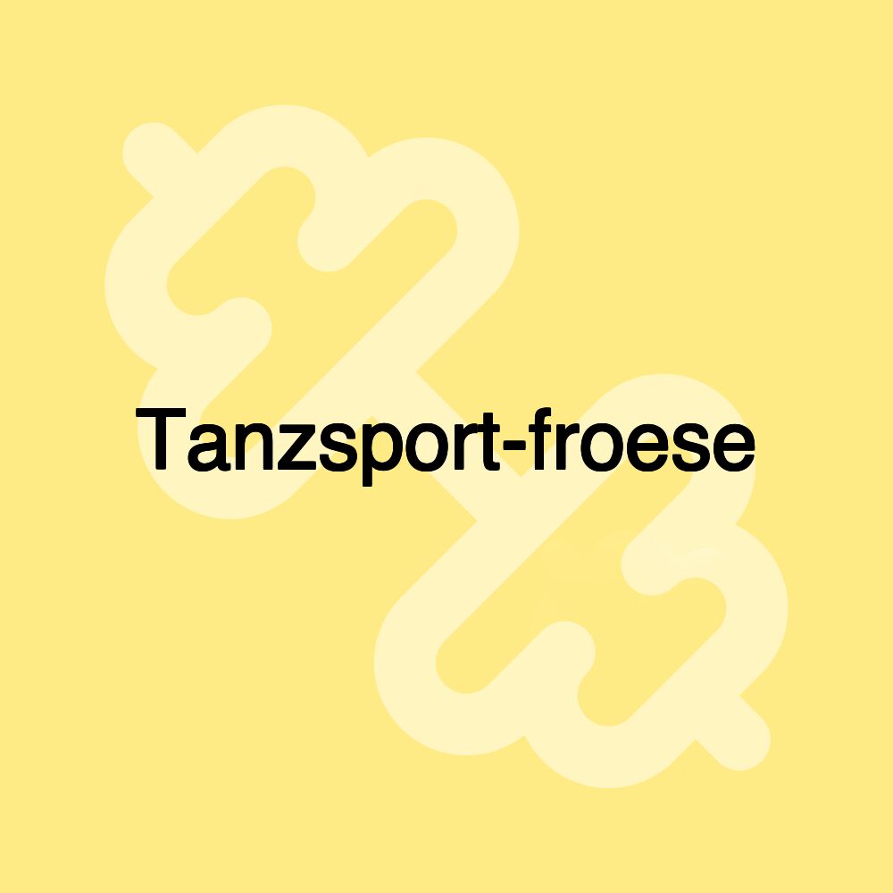 Tanzsport-froese Tanzsport-froese