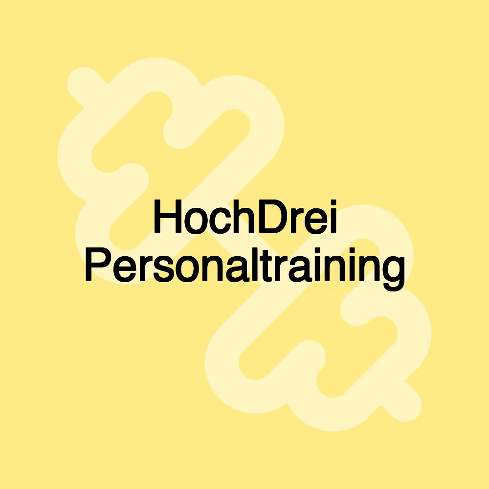HochDrei Personaltraining
