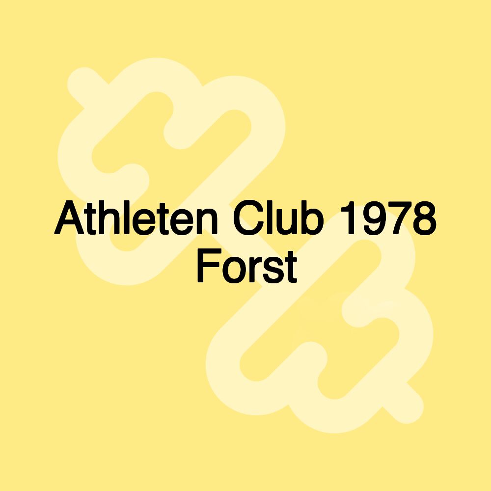 Athleten Club 1978 Forst Athleten Club 1978 Forst