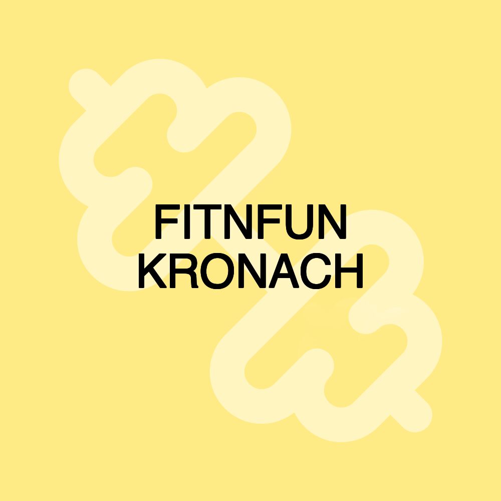 FITNFUN KRONACH FITNFUN KRONACH