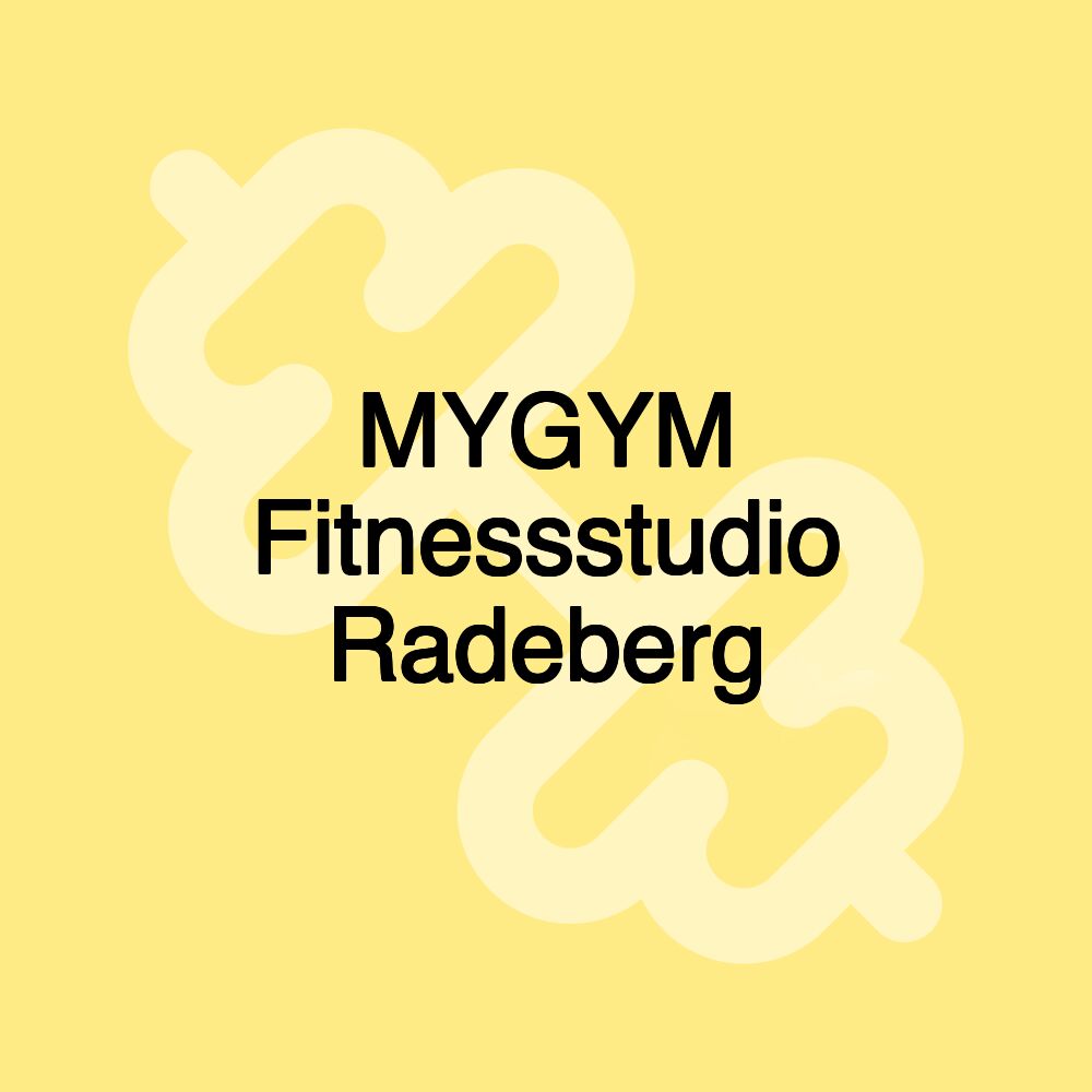 MYGYM Fitnessstudio Radeberg MYGYM Fitnessstudio Radeberg