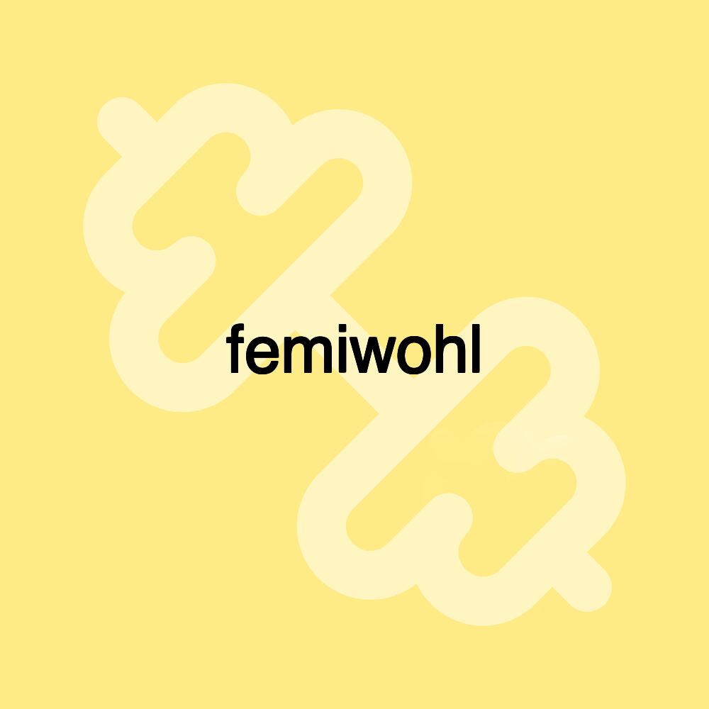 femiwohl femiwohl